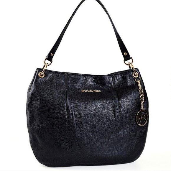 MICHAEL KORS Bedford Pebbled Leather Large Convertible Shoulder